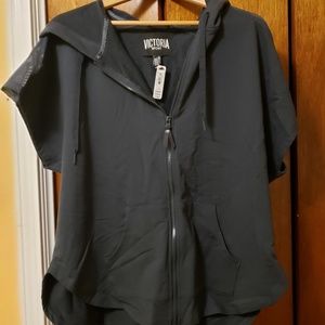 Victoria secret  sport short sleeve hooded shirt